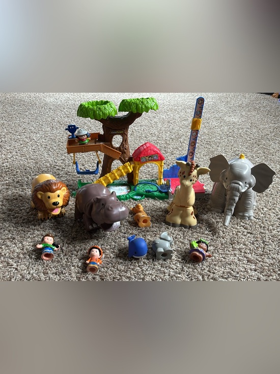 Fisher-Price Other - Fisher-Price Little People Big Animal Zoo playset